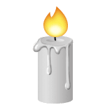 🕯️ Candle Emoji - Soft Illumination